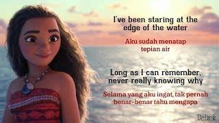 How Far I Ll Go Alessia Cara OST Moana Lyrics Video Dan Terjemahan