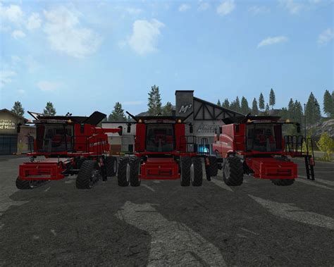 CASE IH COMBINES PACK V2.0 » GamesMods.net - FS19, FS17, ETS 2 mods