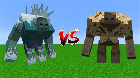 Mutant Husk Vs Mutant Frozen Zombie Minecraft Mob Battle Youtube