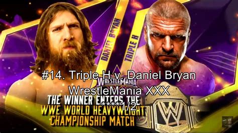 Top Triple H Matches Youtube