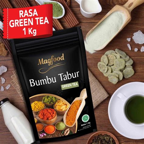 Jual Promo Spesial Akhir Tahun Magfood Bumbu Tabur Green Tea Kg