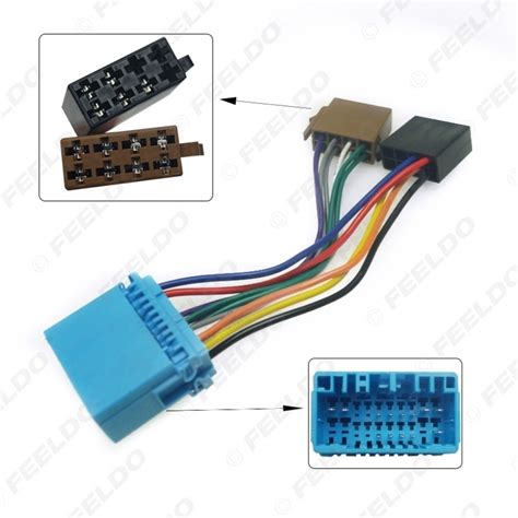 FEELDO CAR ACCESSORIES OFFICIAL STORE Car CD Radio ISO Wiring Harness