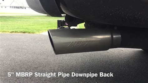 Duramax 5 Straight Pipe Youtube