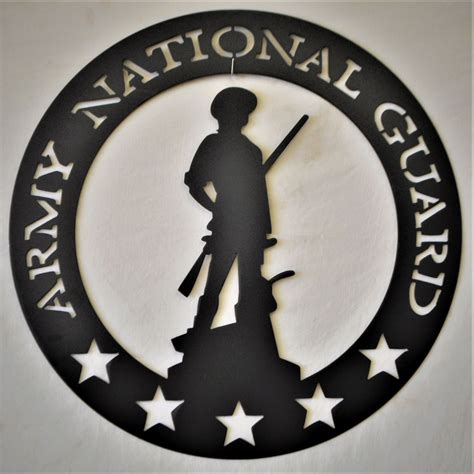 United States Army National Guard Insignia - E&E Ranch CNC Designs