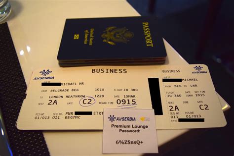 Review Of Air Serbia Flight From Belgrad To London In Business