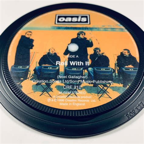 Oasis - Roll With It (coaster)