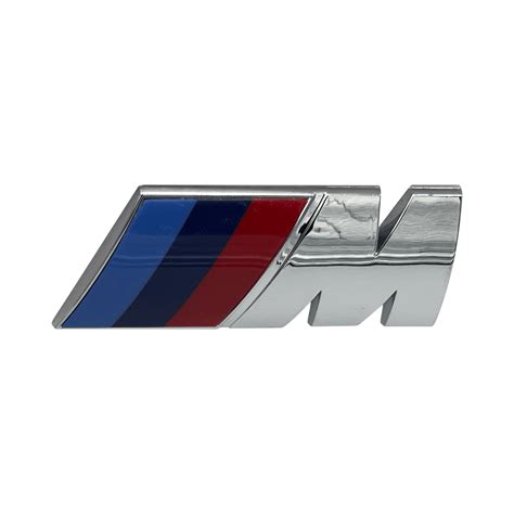 BMW M-Sport Logo Emblem Chrome | Driverse