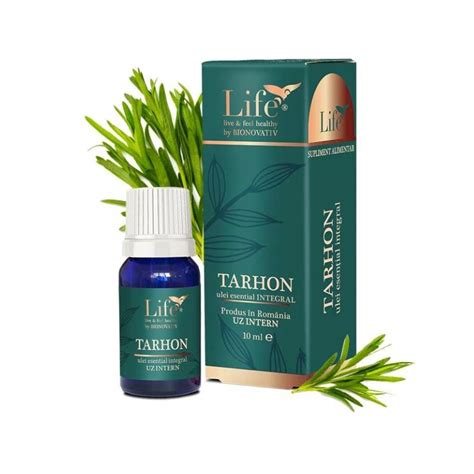 Ulei Esential Integral De Tarhon 10ml Bionovativ Minuneanaturii Ro