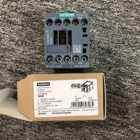 Pole Siemens Power Contactor Rt Af