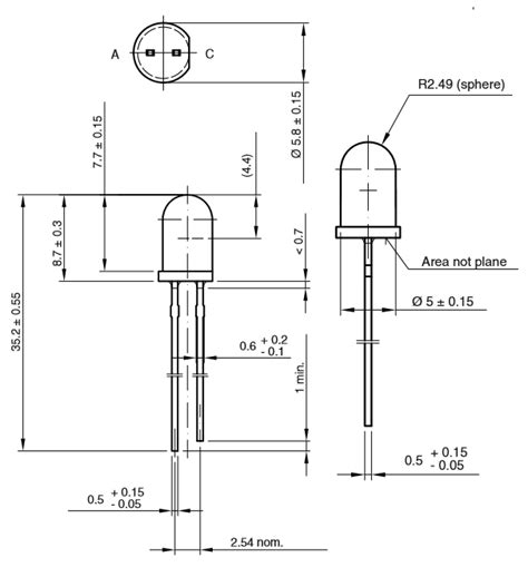 IR LED Pinout Features Uses Datasheet