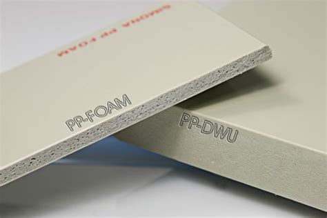 PP FOAM Polypropylene Sheets ProSEP Semifabricate Din Materiale