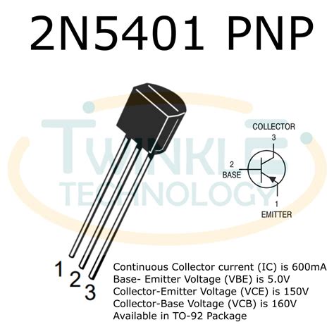 Bipolar Transistor Npn Pnp Series Bjt Diode 2n2222 2n3904 2n3906 Bc547