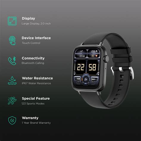 Buy Fire Boltt Ninja Fit Pro Smartwatch With Bluetooth Calling Mm