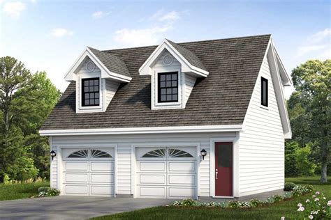 One Bedroom Garage Apartment Plan - 588 Sq Ft - 88333SH | Architectural ...