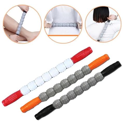 Muscle Massager Stick Anti Cellulite Trigger Point Leg Slim Yoga Sports