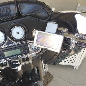 ECaddy Diamond Garmin Nuvi GPS Motorcycle Mount For Harley Davidson