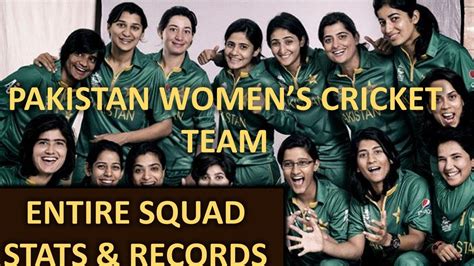 Current Pakistan Women cricket team - All Players, Facts and Records ...