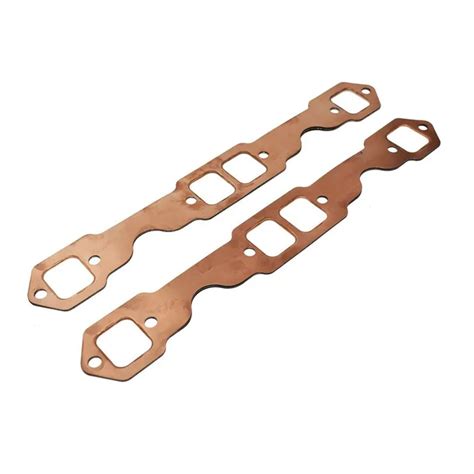 Small Block Chevy Rectangle Port Copper Header Exhaust Gaskets Buy Header Exhaust Gaskets