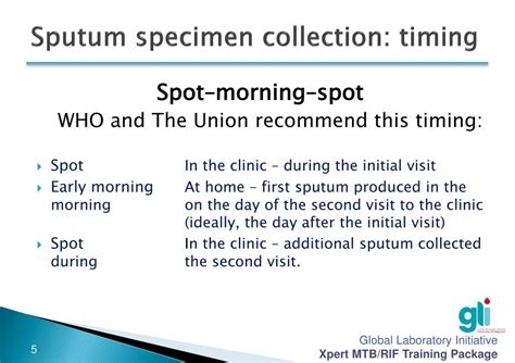 Ppt Module Collecting And Transporting Sputum Specimens Powerpoint