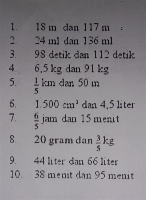 Matematika Kakak Kakak Aku Mau Minta Tolong Bantu Aku Jawab Soal Ini