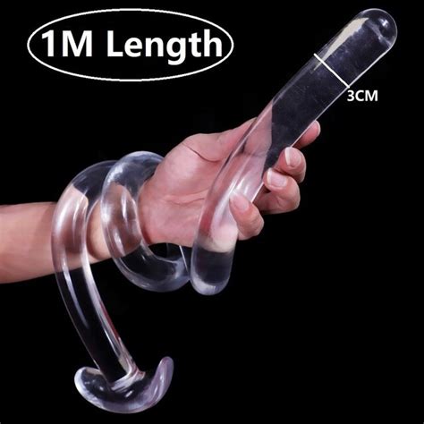 M Length Super Long Anal Plug Dildo