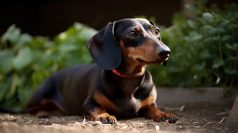 Fundo Foto De Cachorro Dachshund Fundo Dachshund Kaninchen Adulto