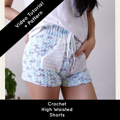 Diy Youtube Crochet Videos High Waisted Shorts Easy Crochet Diy