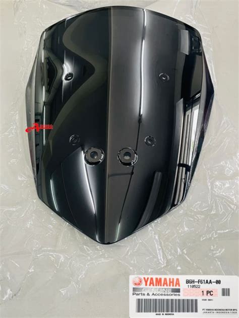 N MAX NMAX V2 WINDSHIELD VISOR COWLING HEAD ORIGINAL100 YAMAHA SMOKE