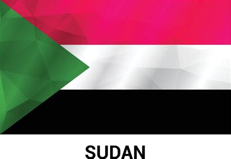 Sudan Flag design vector 13285516 Vector Art at Vecteezy