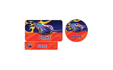 Kit Etiqueta Prova A Gua Hot Wheels Elo Produtos Especiais