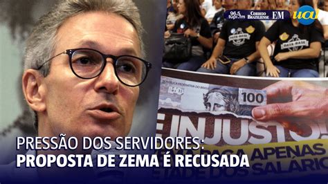 Zema Aumenta Proposta De Reajuste Mas Servidores Exigem Mais YouTube