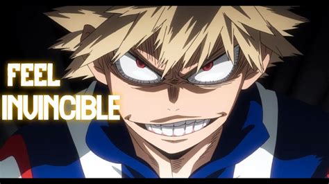 Happy Birthday Katsuki Bakugou Amv Feel Invincible Youtube Music