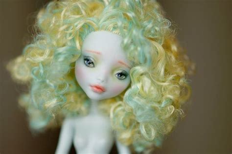 OOAK Monster High Repaint NUDE Lagoona Repaint Custom Doll Etsy Monster High Repaint