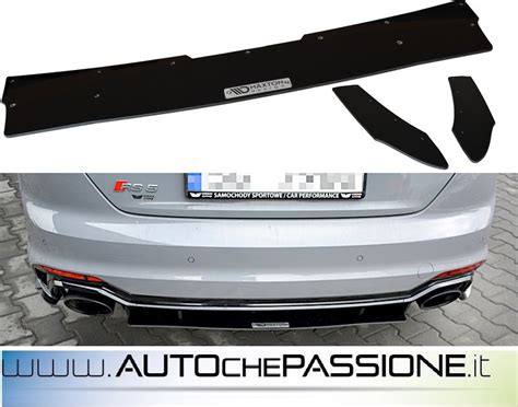 Estrattore Posteriore Per AUDI RS5 COUPE MK2 F5 2017 Cod AU RS5 2 CNC