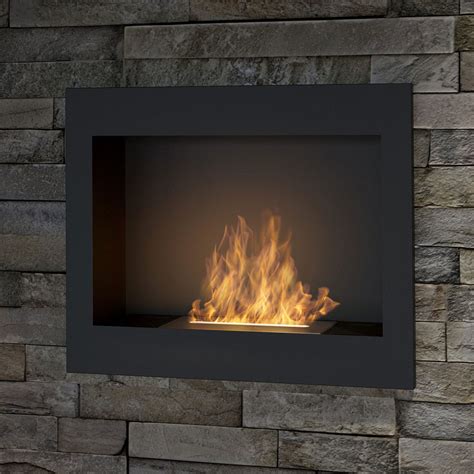 Bio Ethanol Fireplace Inside 1200 Recessed Wall Ethanol Fireplace Online