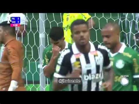 Melhores Momentos Palmeiras X Santos Palmeiras Amassou O Santos 2x1