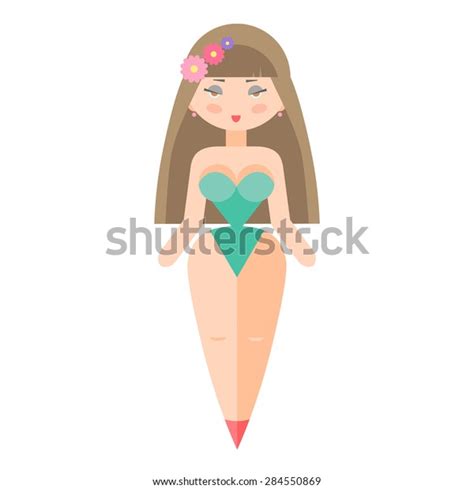 Illustration Sexy Lady Lingerie Stock Vector Royalty Free Shutterstock