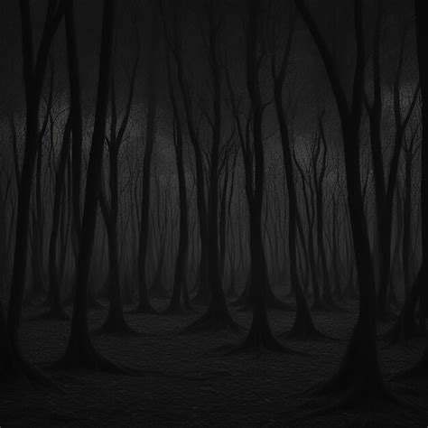 Premium Photo Horror Night In The Forest Hd 8k Wallpaper Stock