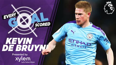 Kevin De Bruyne Raining Goals Every Premier League Goal Scored