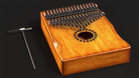 African Music Instruments Collection 3D Model $59 - .3ds .fbx .obj .ma ...