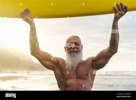 Muscular Old Man Hi Res Stock Photography And Images Alamy