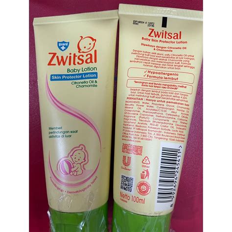 Jual ZWITSAL BABY LOTION SKIN PROTECTOR 100ML Shopee Indonesia