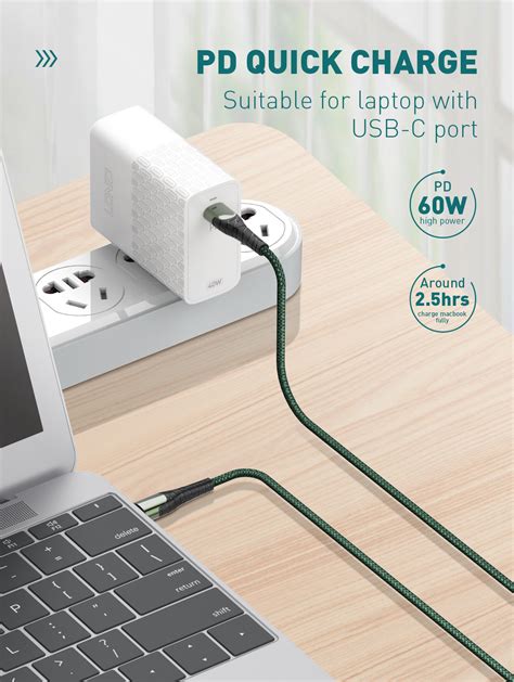 Ldnio Lc W M Fast Charging Fdy Usb Cable A Pd W Fast Charging