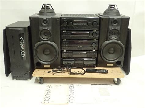 【傷や汚れあり】kenwood ケンウッド システムコンポ Roxy M7 Ge 970 A 97 X 87 Dp 97 T 97 S 10m