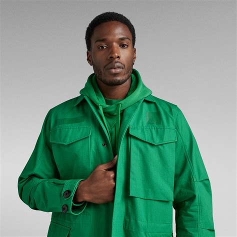 Core Field Jacket Green G Star Raw Us