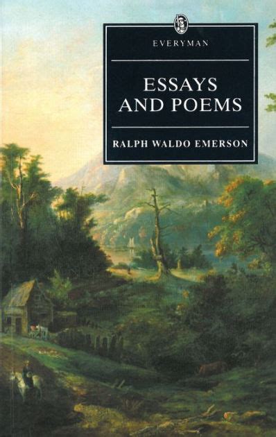 Essays And Poems Emerson By Ralph Waldo Emerson 9780460876773