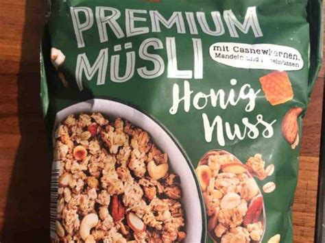 Fotos und Bilder von Müsli Premium Müsli Honig Nuss Knusperone Fddb