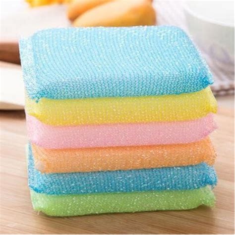 Jual SPON SPONS CUCI PIRING WARNA WARNI SERBAGUNA SPONGE CUCI PIRING