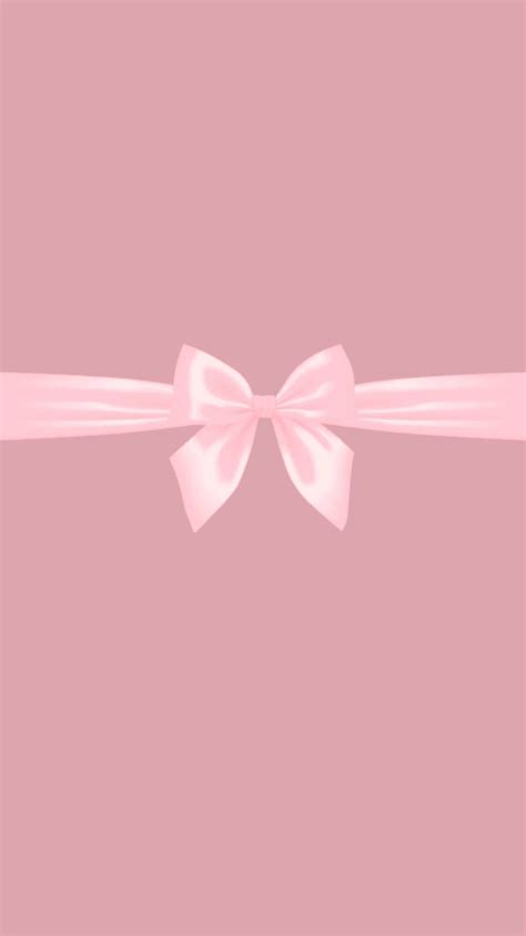 Pink Bow Pink Ribbon Wallpaper Bow Wallpaper Iphone Love Pink Wallpaper