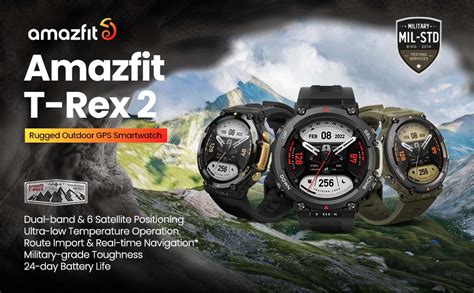 Buy Amazfit T Rex 2 Premium Multisport Gps Sports Watch